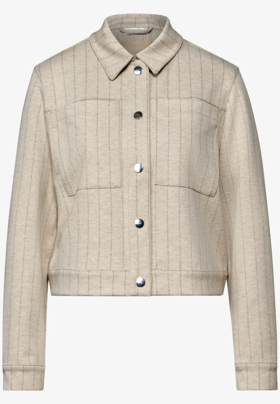 Gestreifte Jacke