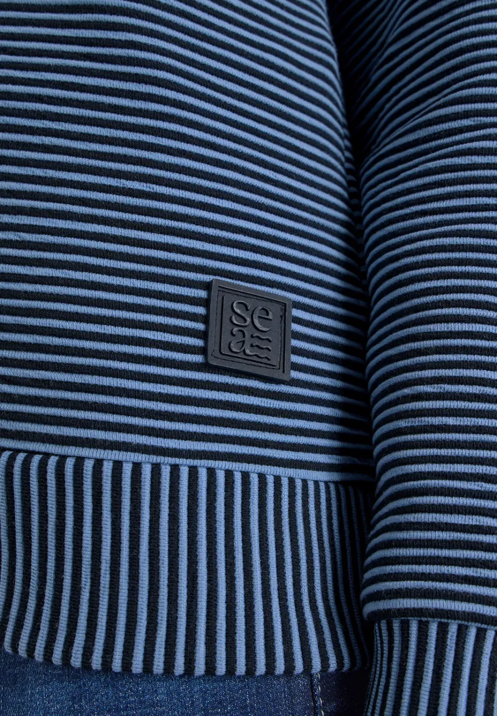 Gestreifte Jacke