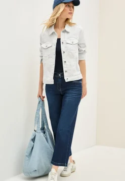 Gestreifte Jacke