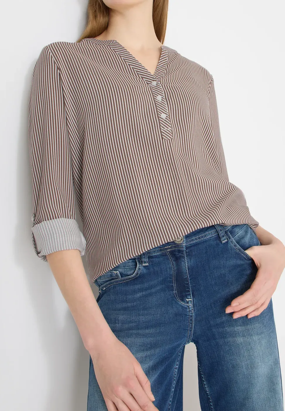 Gestreifte Bluse