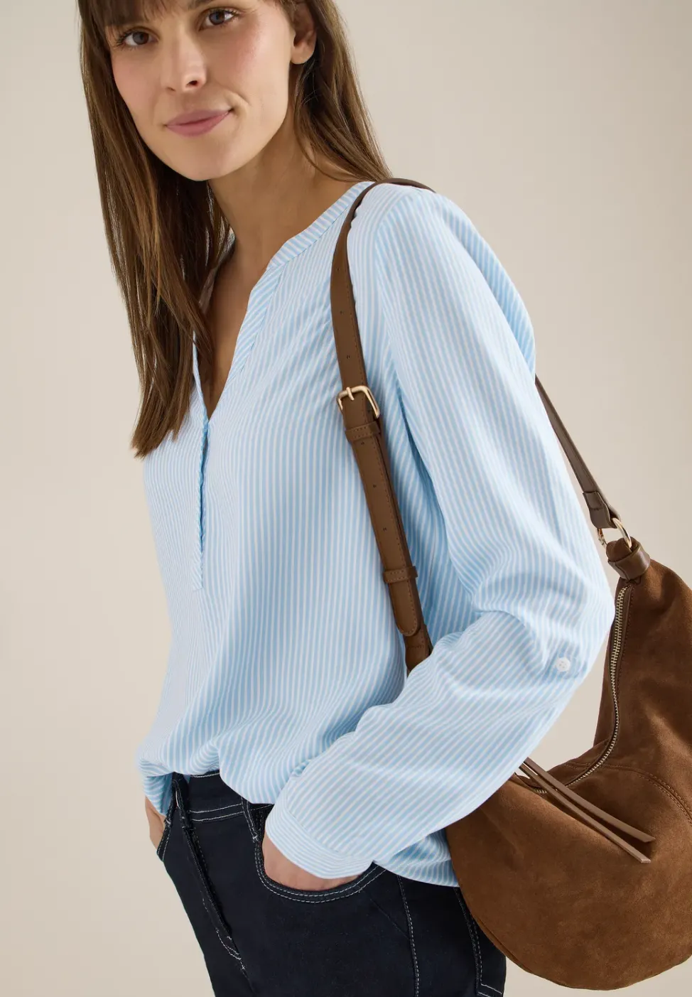 Gestreifte Bluse