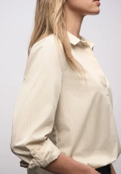 Gestreifte Business Bluse
