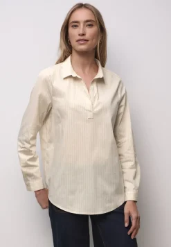 Gestreifte Business Bluse