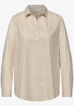 Gestreifte Business Bluse