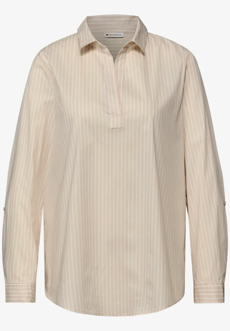 Gestreifte Business Bluse