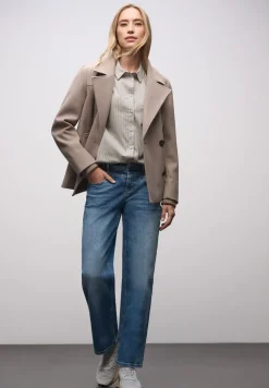 Gestreifte Business Bluse