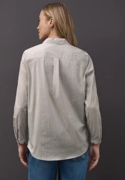 Gestreifte Business Bluse