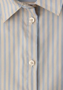 Gestreifte Business Bluse