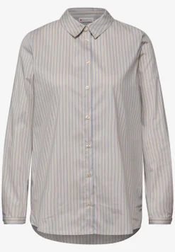 Gestreifte Business Bluse