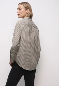 Gestreifte Business Bluse