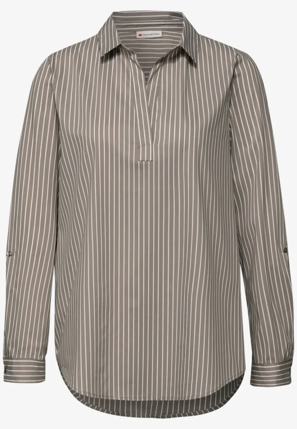 Gestreifte Business Bluse