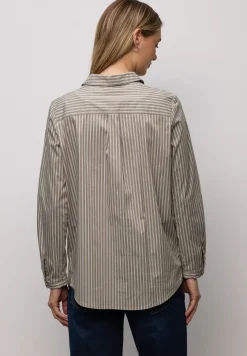 Gestreifte Business Bluse