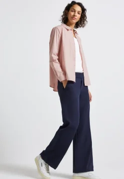 Gestreifte Business Bluse