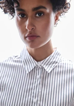 Gestreifte Business Bluse