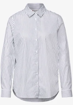 Gestreifte Business Bluse