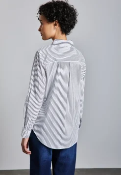 Gestreifte Business Bluse