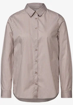 Gestreifte Business Bluse