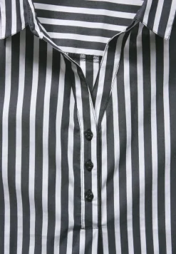 Gestreifte Business-Bluse