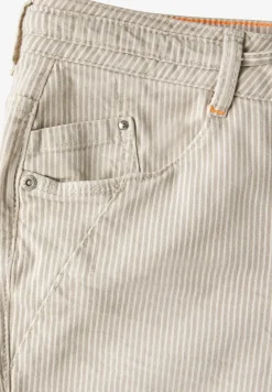 Gestreifte Casual Fit Jeans