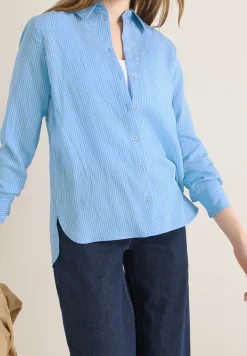 Gestreifte Hemdbluse