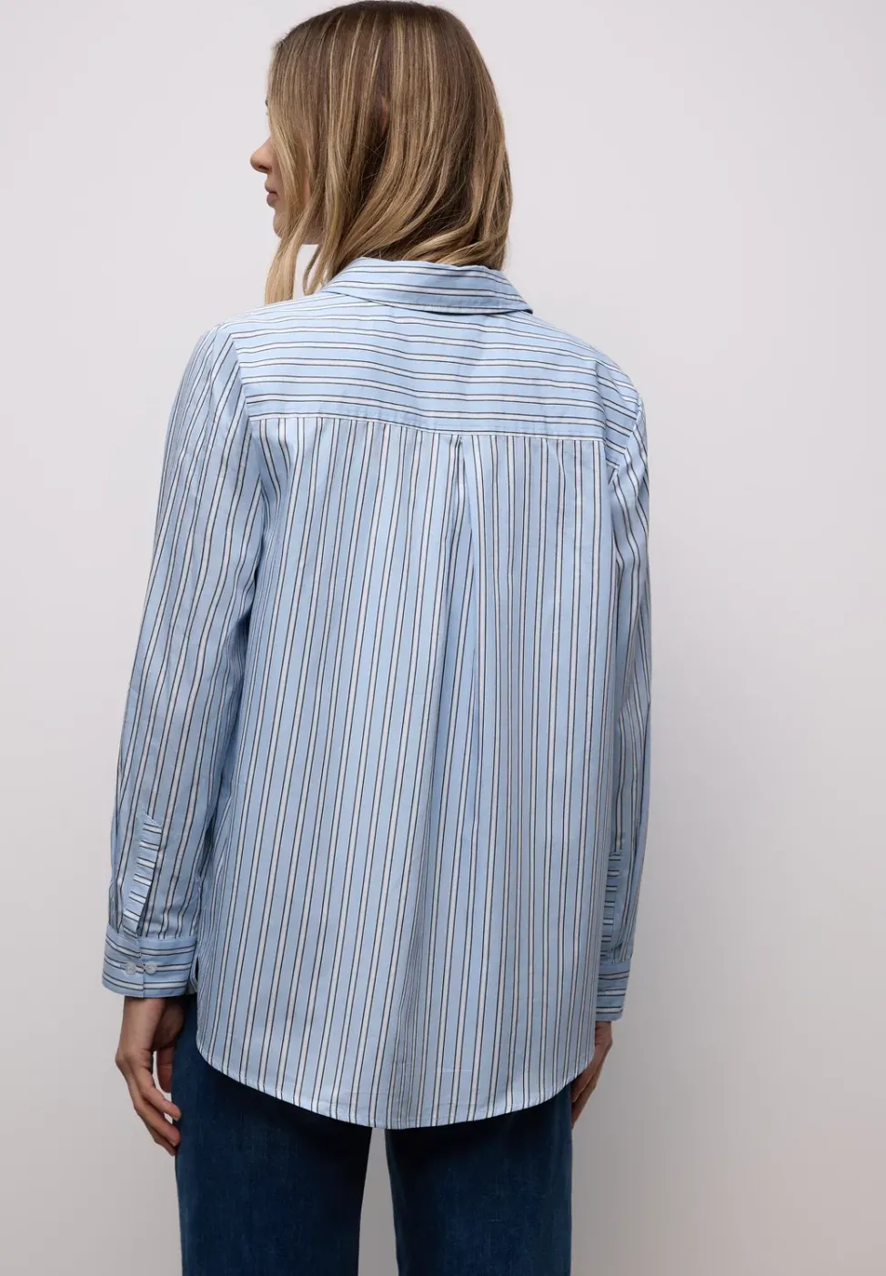 Gestreifte Hemdbluse