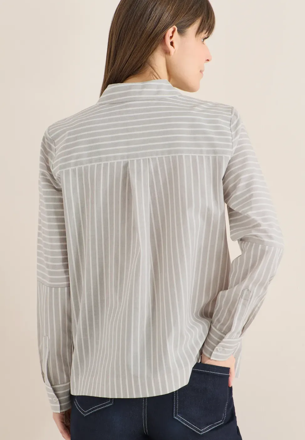 Gestreifte Hemdbluse