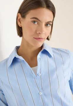 Gestreifte Hemdbluse