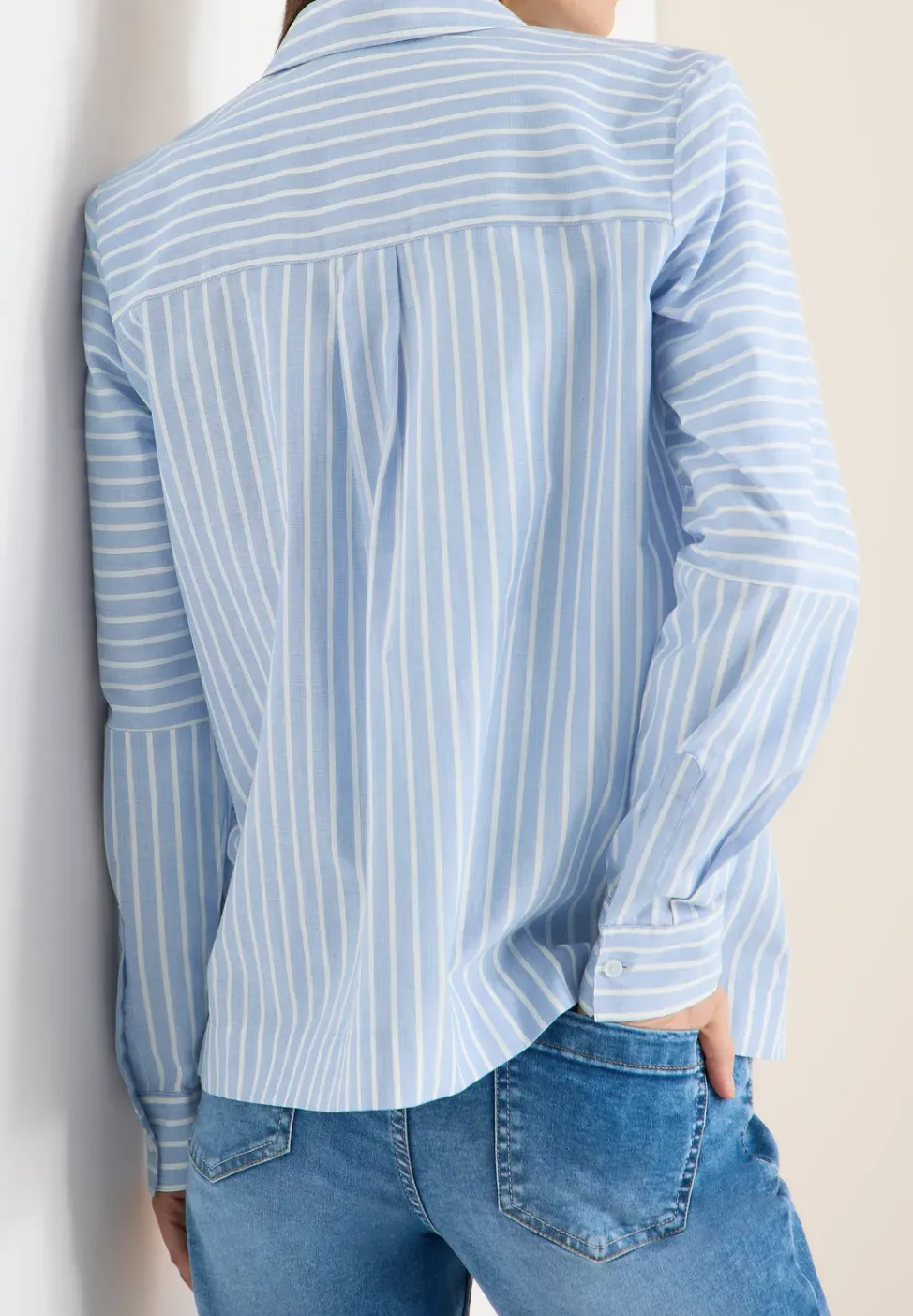 Gestreifte Hemdbluse