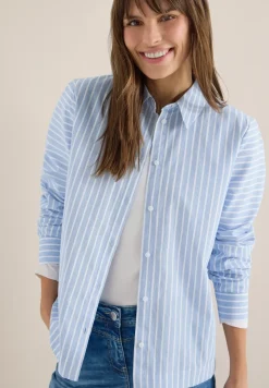 Gestreifte Hemdbluse