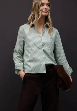 Gestreifte Hemdbluse