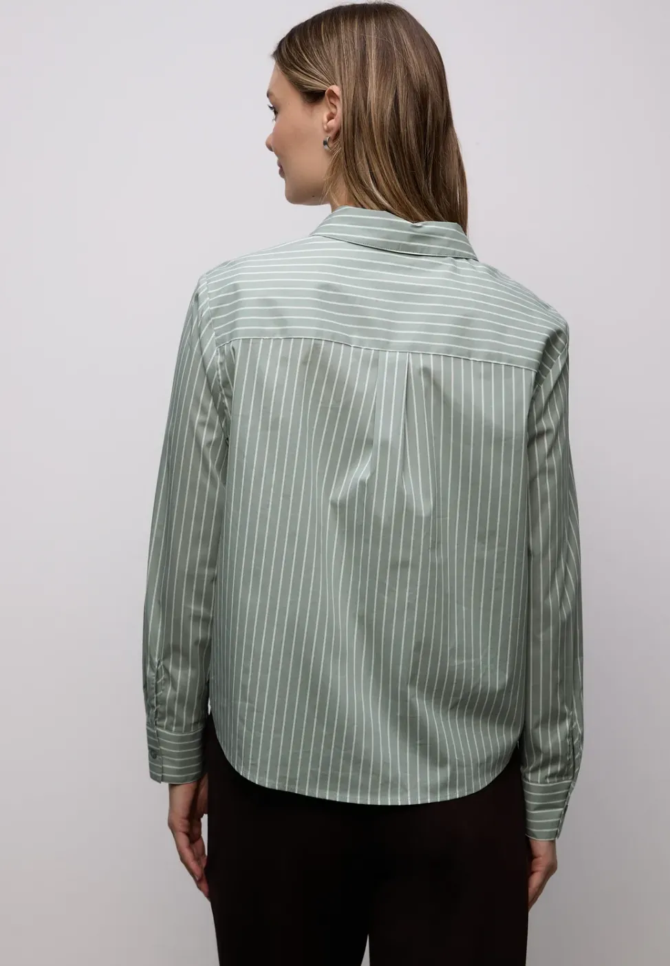 Gestreifte Hemdbluse