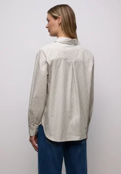 Gestreifte Hemdbluse