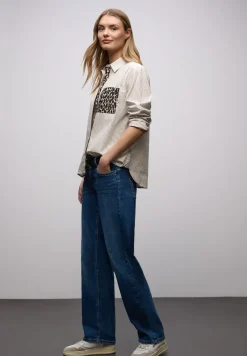 Gestreifte Hemdbluse