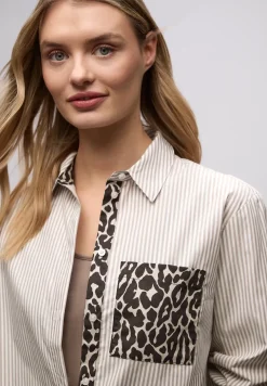 Gestreifte Hemdbluse