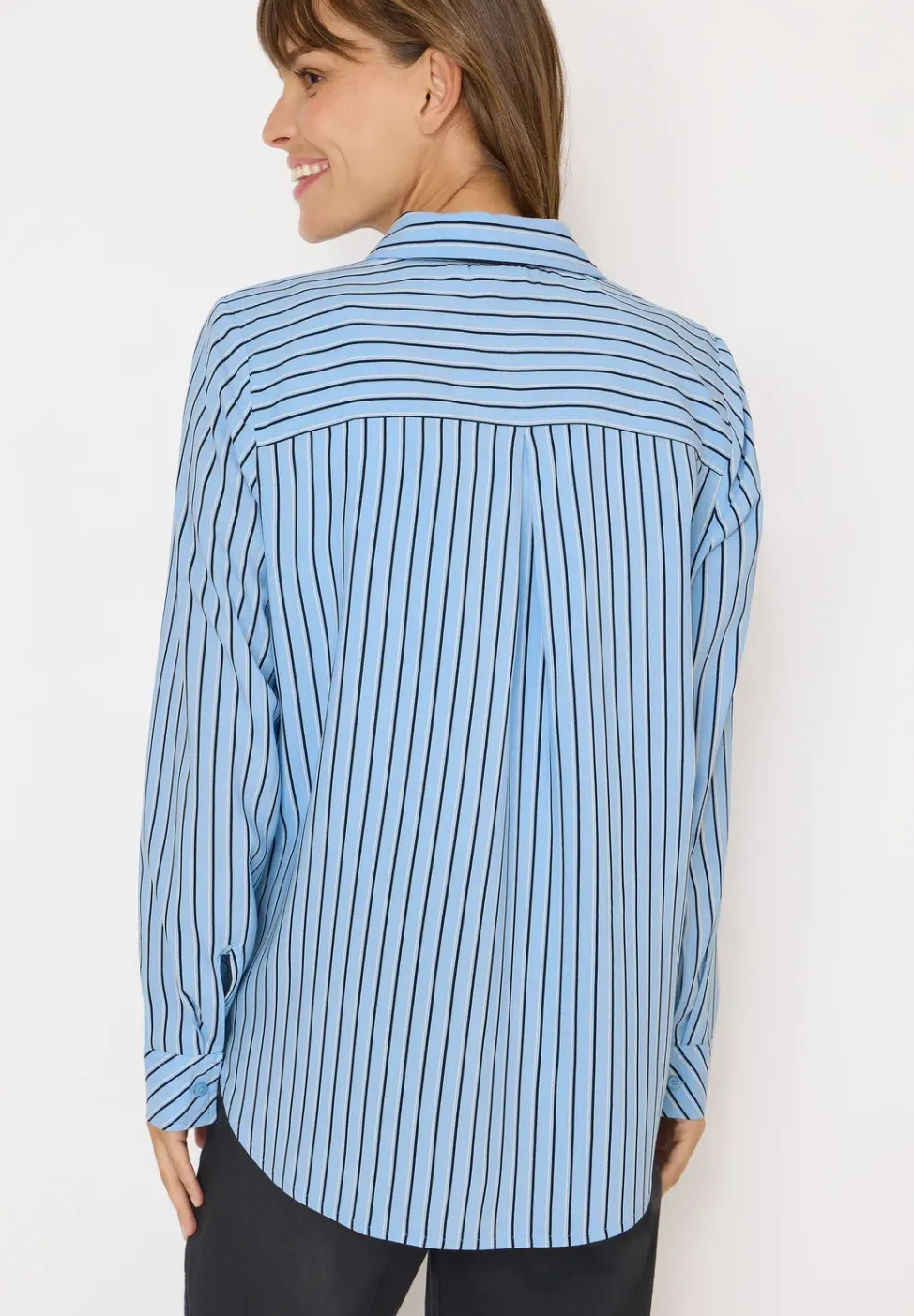 Gestreifte Hemdbluse