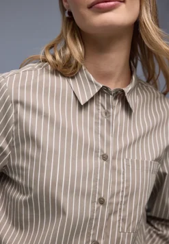Gestreifte Hemdbluse