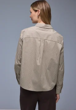Gestreifte Hemdbluse