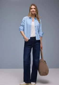 Gestreifte Hemdbluse