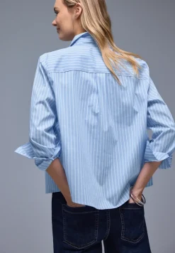 Gestreifte Hemdbluse