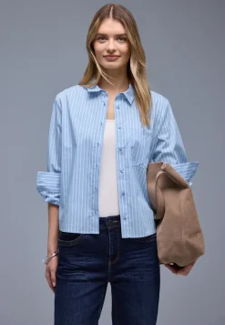 Gestreifte Hemdbluse