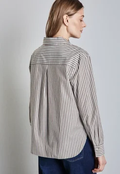 Gestreifte Hemdbluse