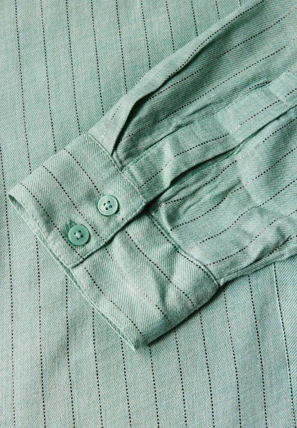 Gestreifte Melange-Bluse