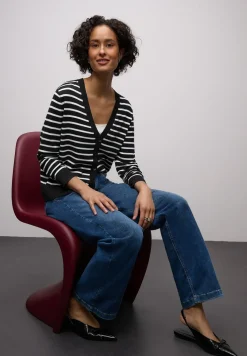 Gestreifter Cardigan