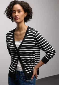 Gestreifter Cardigan