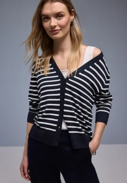 Gestreifter Cardigan