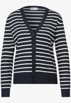 Gestreifter Cardigan