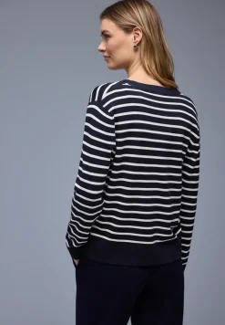 Gestreifter Cardigan