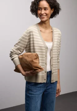 Gestreifter Cardigan