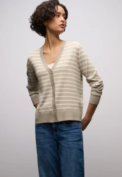 Gestreifter Cardigan