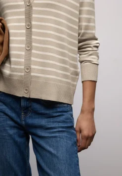 Gestreifter Cardigan